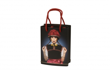 shopping bag /Geschenktüte - Tasche mit Kordel